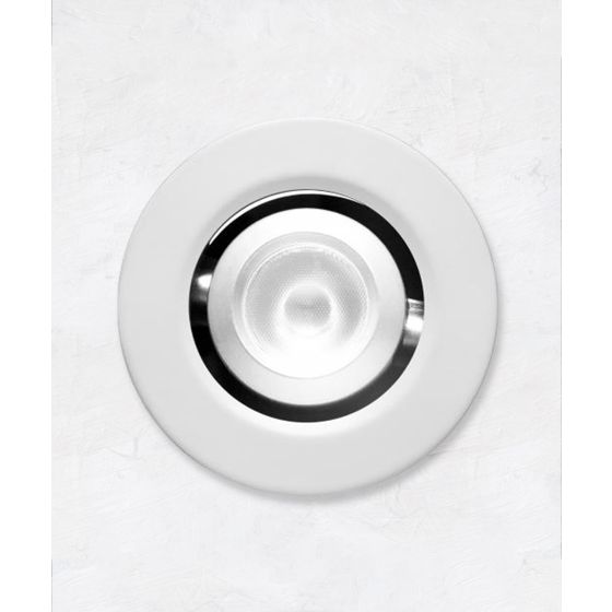 Alcon 14142-R-ADJ Recessed Multiples 1-Inch Miniature LED Adjustable Round Outdoor Light