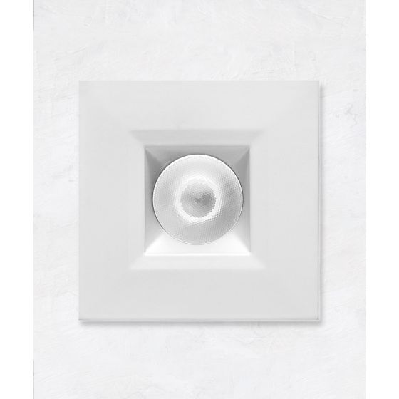 Alcon 14142-S-DIR Recessed Multiples 1-Inch Miniature LED Fixed Square Outdoor Light