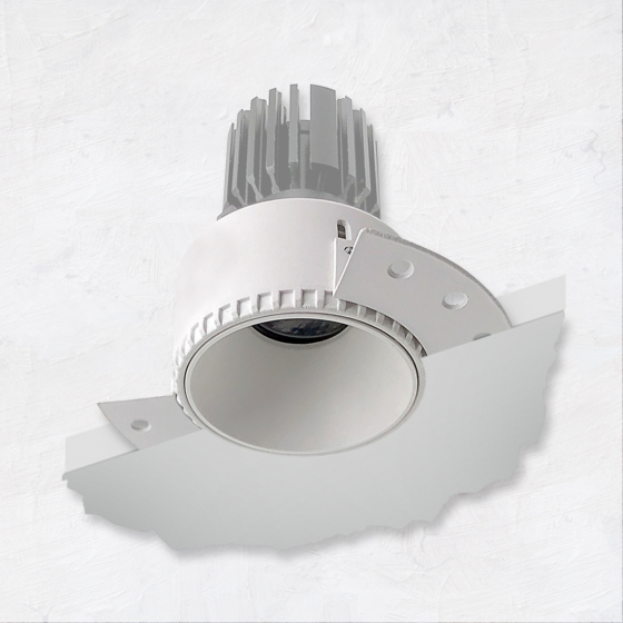 Color Temperature Switch 3-Inch Recessed LED Trimless Round Light