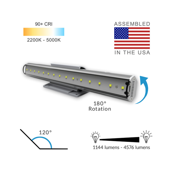 Adjustable Linear Cove Lightbar