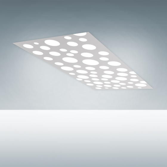 Alcon 14315-03 Bubbles Architectural Recessed LED Flat Panel