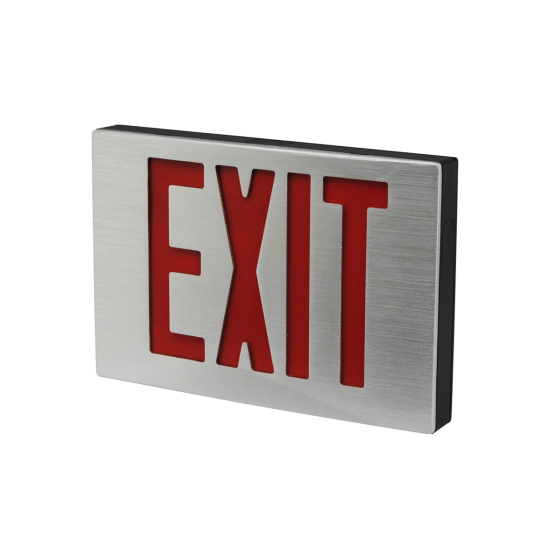 Alcon 16108 New York City Compliant Diecast Aluminum Exit Sign