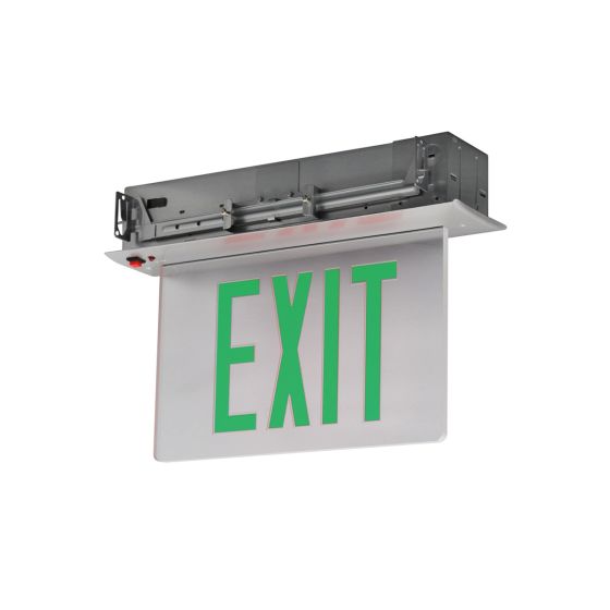 Alcon 16119 Edge Lit LED Recessed Exit Sign