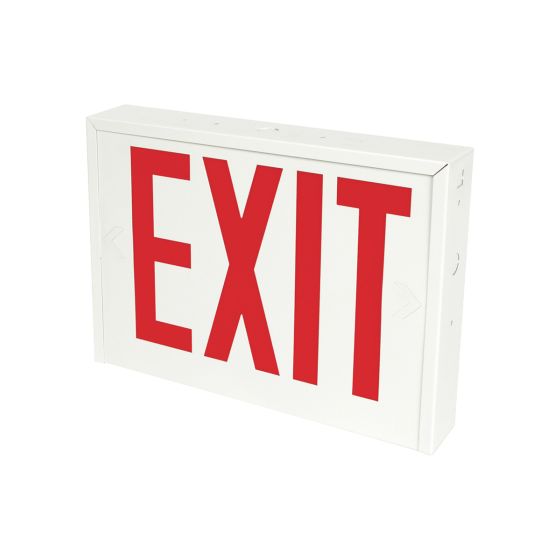 Alcon 16122 New York City Compliant Steel LED Exit Sign