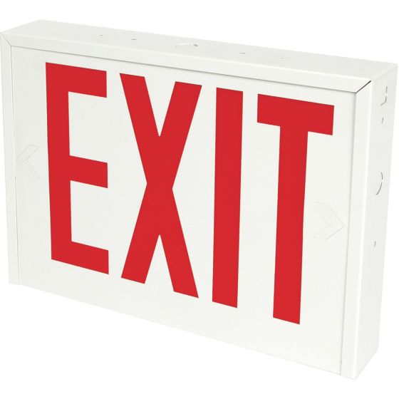 Alcon 16122 New York City Compliant Steel LED Exit Sign