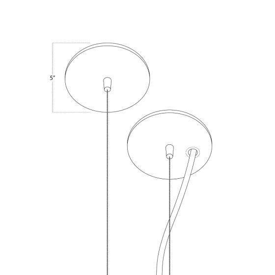 5-Inch Canopy Kit with Adjustable Aircraft Cable