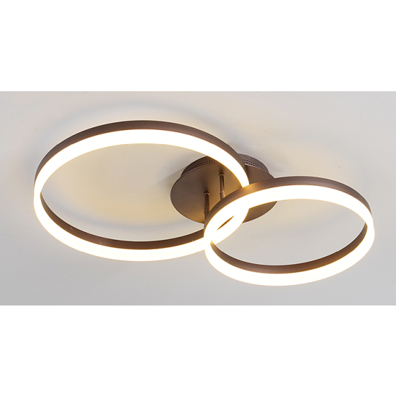 Alcon 12277-2 Redondo Architectural LED 2-Tier Ring Surface Mount | Color Temperature Switching