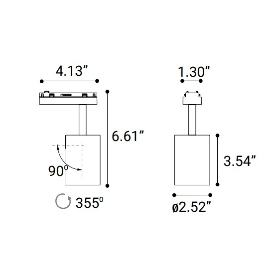 Alcon AS2 2.5" Adjustable Spot Light LED Modular System