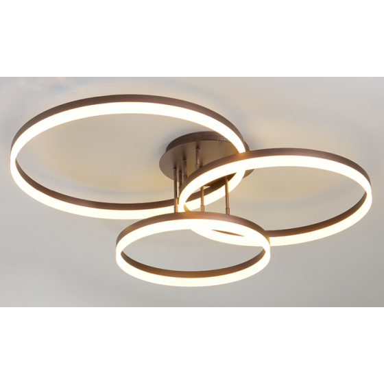 Alcon 12277-3 Redondo Architectural LED 3-Tier Ring Surface Mount | Color Temperature Switching