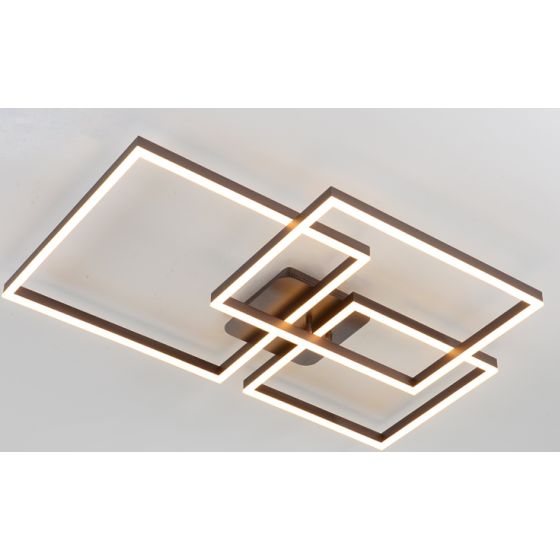 Alcon 12278-3 Squared Architectural Adjustable LED Light Color 3-Tier Surface Mount 