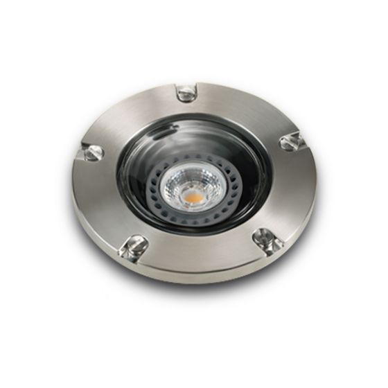 Alcon 9026-SS Low-Voltage 5-Inch Adjustable In-Ground LED Well Light