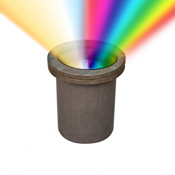 Alcon 9042-RGBW 7-Inch In-Ground RGBW LED Well Light