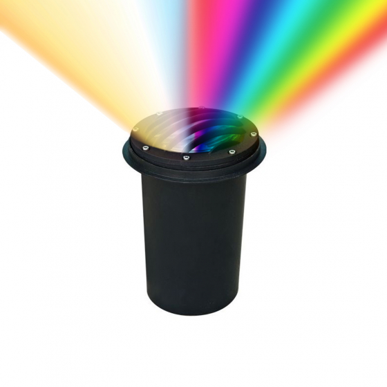 Alcon 9045-RGBW 7-Inch In-Ground RGBW LED Well Light