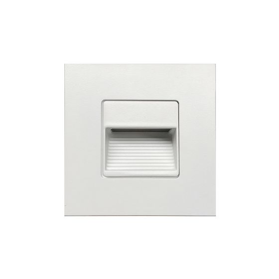 Alcon Lighting 9054 Ara LED Architectural Square Baffle Louver Recessed Pathway/Step Light