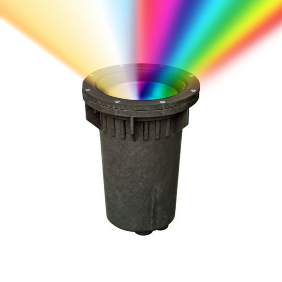 Alcon 9102-RGBW 10-Inch In-Ground RGB LED Well Light
