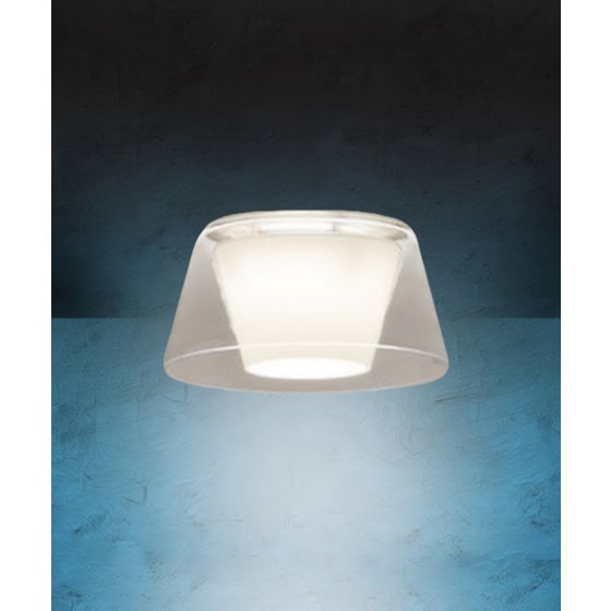 Alcon 14022 Semi-Recessed 10-Inch LED Downlight