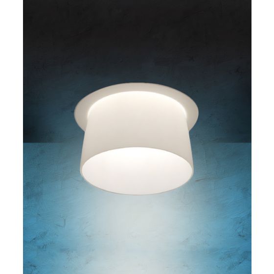 Alcon 14023 Semi-Recessed 6-Inch LED Downlight