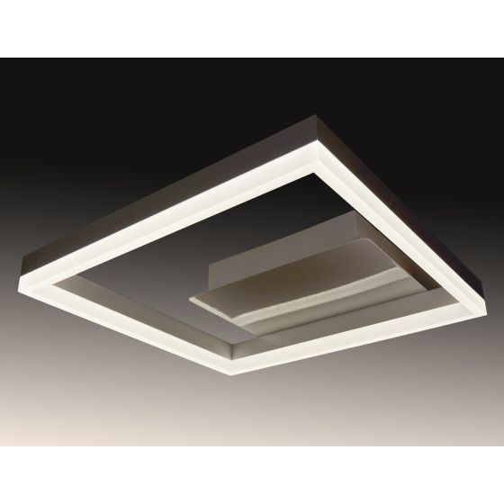 Alcon 12278-1 Squared Architectural Adjustable Light Color LED 1-Tier Surface Mount Light