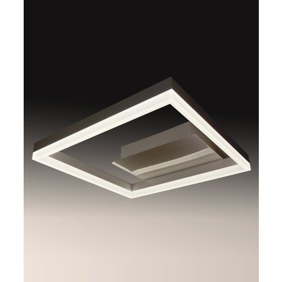 Alcon 12278-1 Squared Architectural Adjustable Light Color LED 1-Tier Surface Mount Light