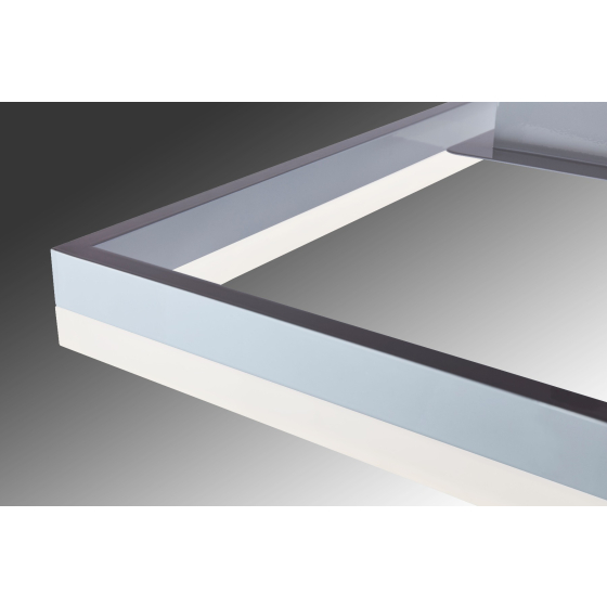 Alcon 12278-1 Squared Architectural Adjustable Light Color LED 1-Tier Surface Mount Light