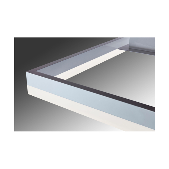 Architectural Surface-Mounted 1-Tier Square LED Ceiling Light
