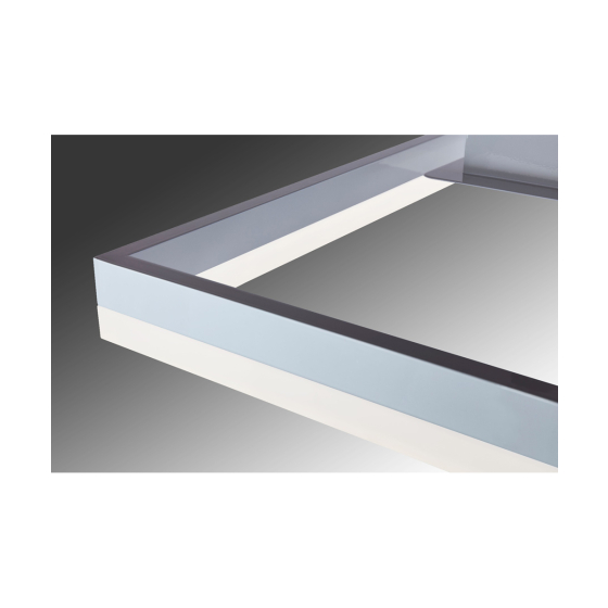 Alcon 12278-1 Squared Architectural Adjustable Light Color LED 1-Tier Surface Mount Light