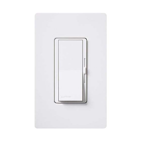 Lutron Diva DVELV-300P-WH Single-Pole Electronic Low Voltage ELV Dimmer