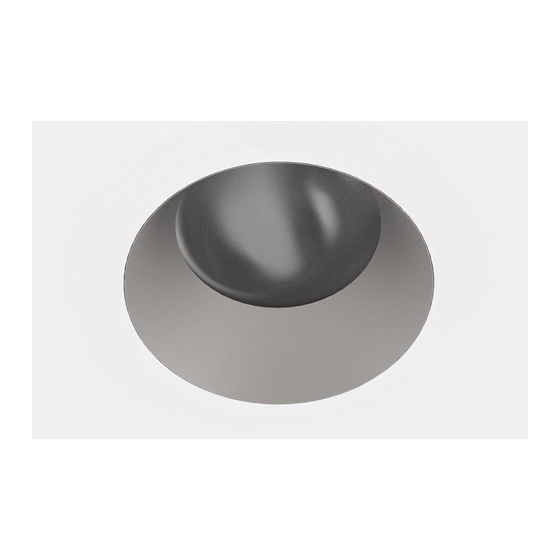 Lucifer F4R-AE-2-00 Fraxion Trimless Ajustable Recessed LED Downlight Suitable for Wet Location