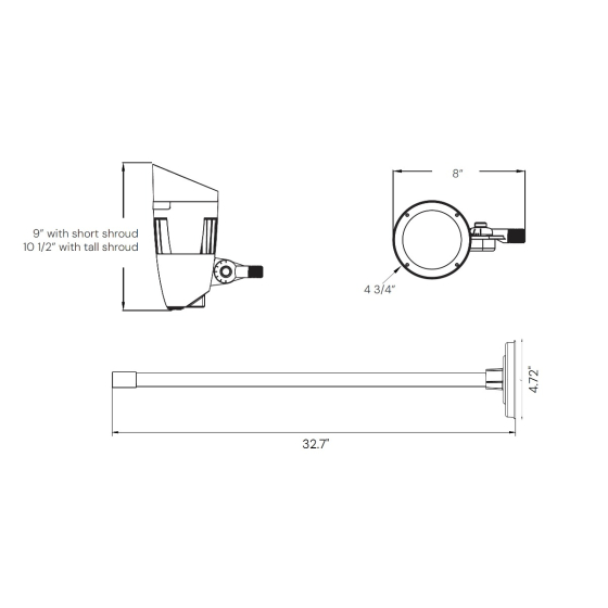 Outdoor LED Commercial Sign Light