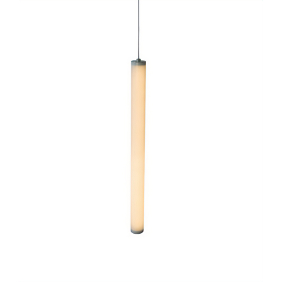 11-Light LED Vertical Tube Suspension Chandelier 