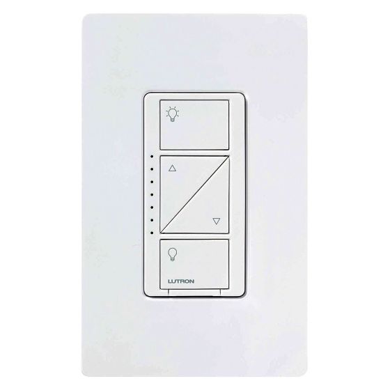 Lutron Caseta Wireless PD-6WCL-WH LED/CFL Lighting Dimmer White