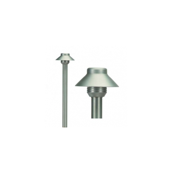 Alcon 9070 Bucket Solid Brass Low Voltage LED Architectural Landscape Path Light Fixture