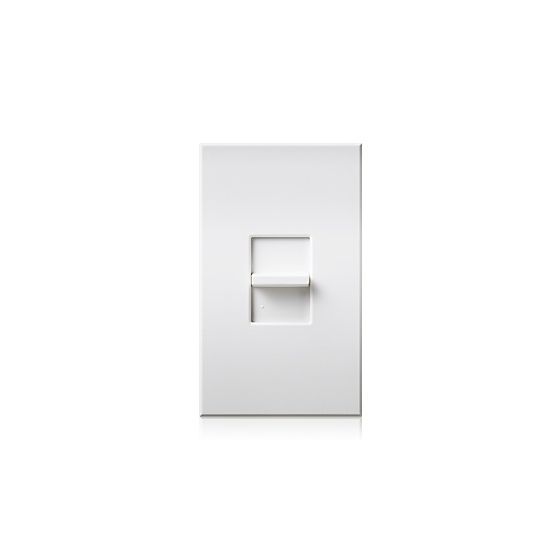 Alcon Lighting Manor 2101 Thin Profile 0-10V Slide-to-Off Dimmer Switch Single-Pole 120-277V (8A Max)