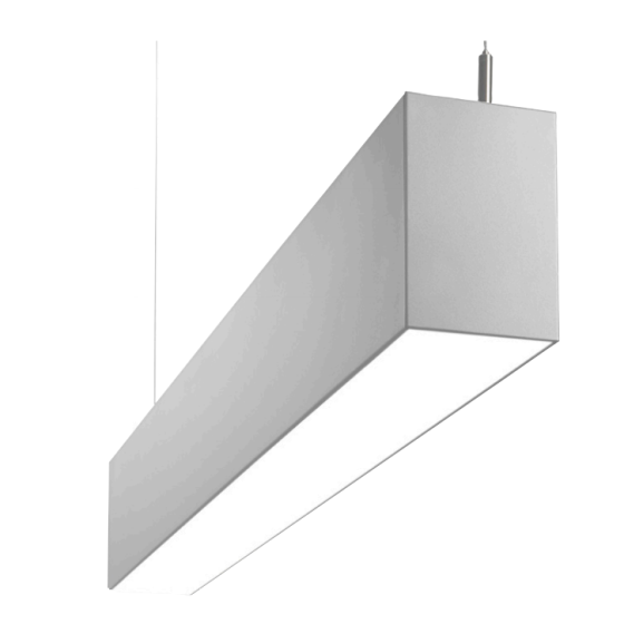 Peerless Lighting Square I/D LED Suspended Indirect / Direct Light ...