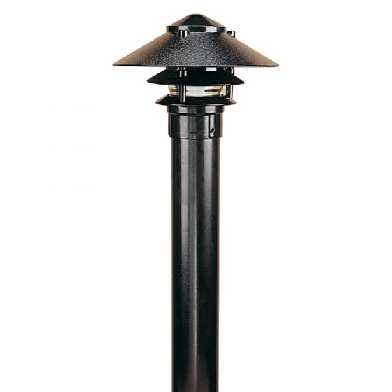 SPJ Lighting SPJ12-07 Aluminum 4.5 Watt LED Commercial Bollard - Pagoda Head Only