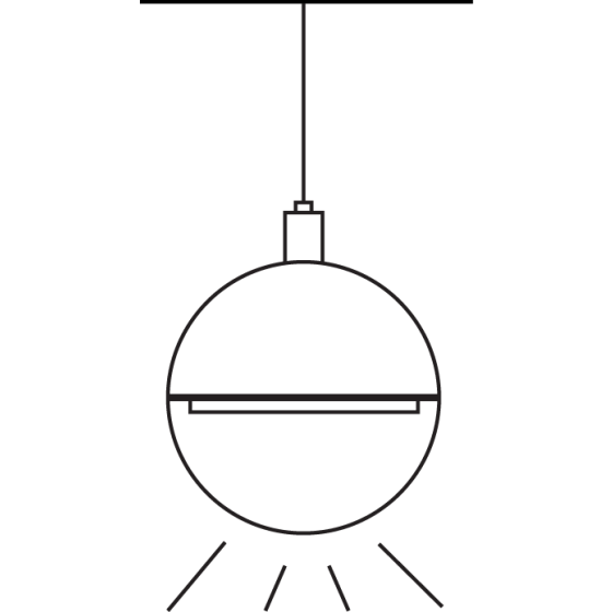Alcon Lighting 12117-1 Tubob I Architectural 1 Inch LED Linear Channel Pendant Mount Direct Down Light Fixture