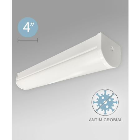 Antimicrobial Linear Surface-Mounted LED Ceiling Light