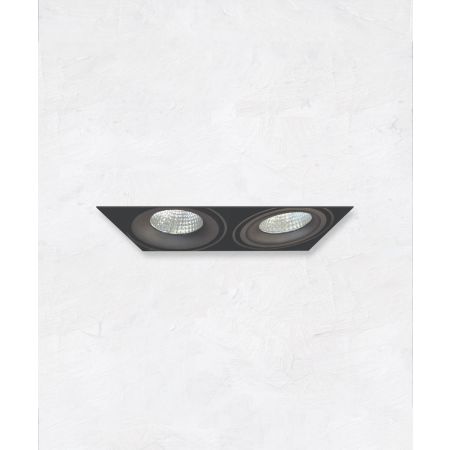2-Head Multiple Trimless Adjustable LED Recessed Light