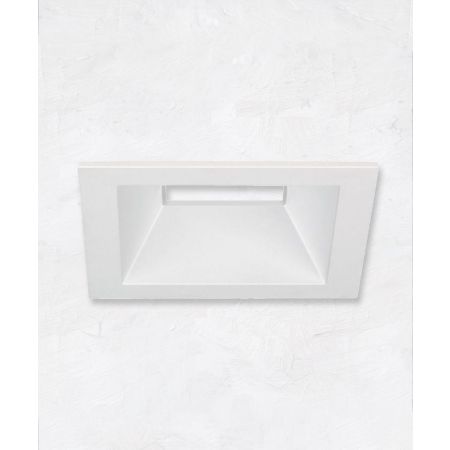 3-Inch Square Architectural Open Reflector LED Recessed Downlight