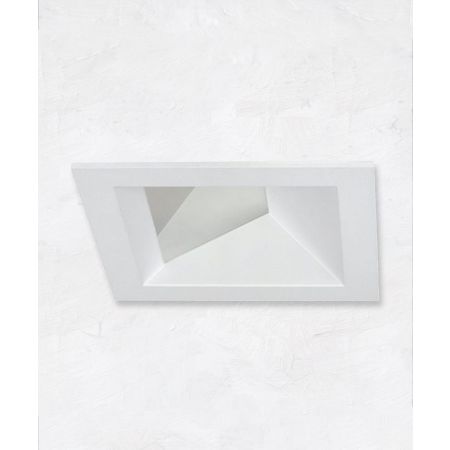 3-Inch Square Architectural Lensed LED Wall Wash Recessed Light