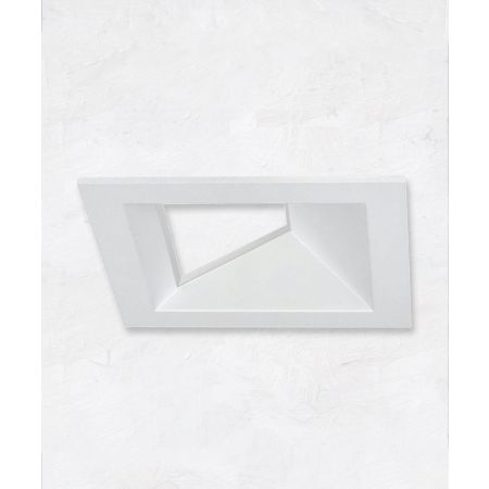 3-Inch Square Architectural Open Reflector LED Wall Wash Recessed Light