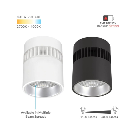 6-Inch LED Cylinder Wall Light