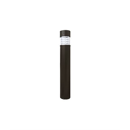 Alcon 9092 Baliz LED 40.5 Inch Flat Top Grated Louver High Efficiency Bollard Pathway Lighting