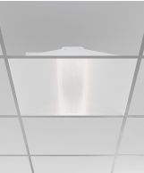 Perforated Metal Center-Basket Recessed LED Troffer Light