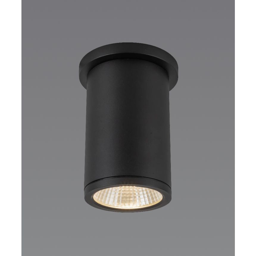 Alcon 11040 Outdoor 4-Inch LED Surface-Mount Cylinder Light