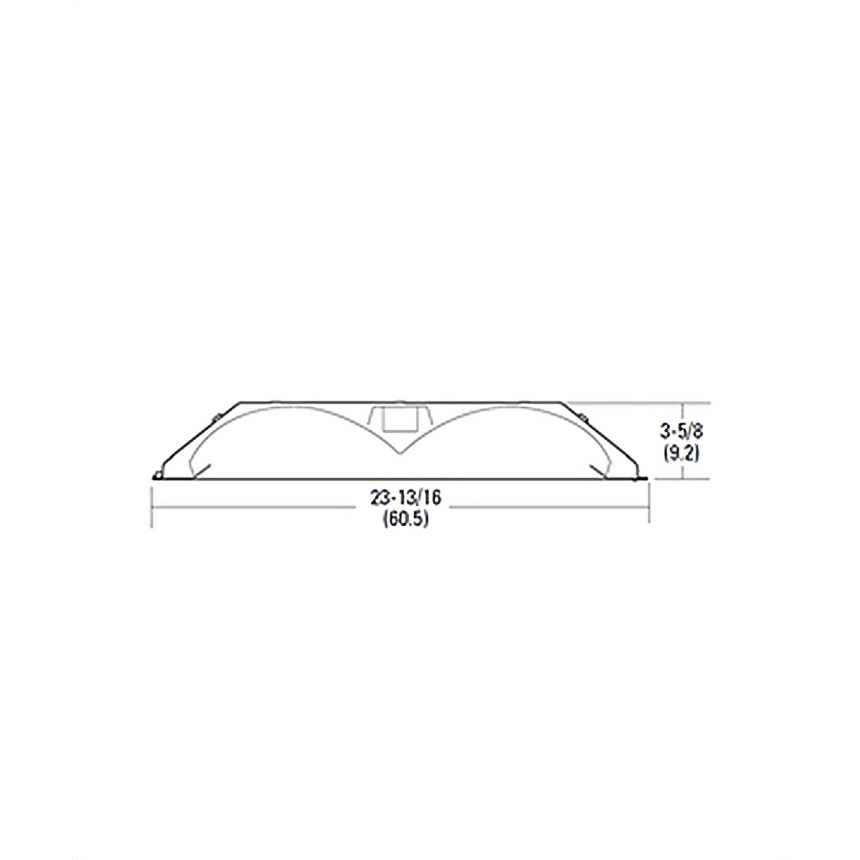 2x2 Breez Series Recessed Indirect LED Troffer DLC 2BZL2 from LITHONIA