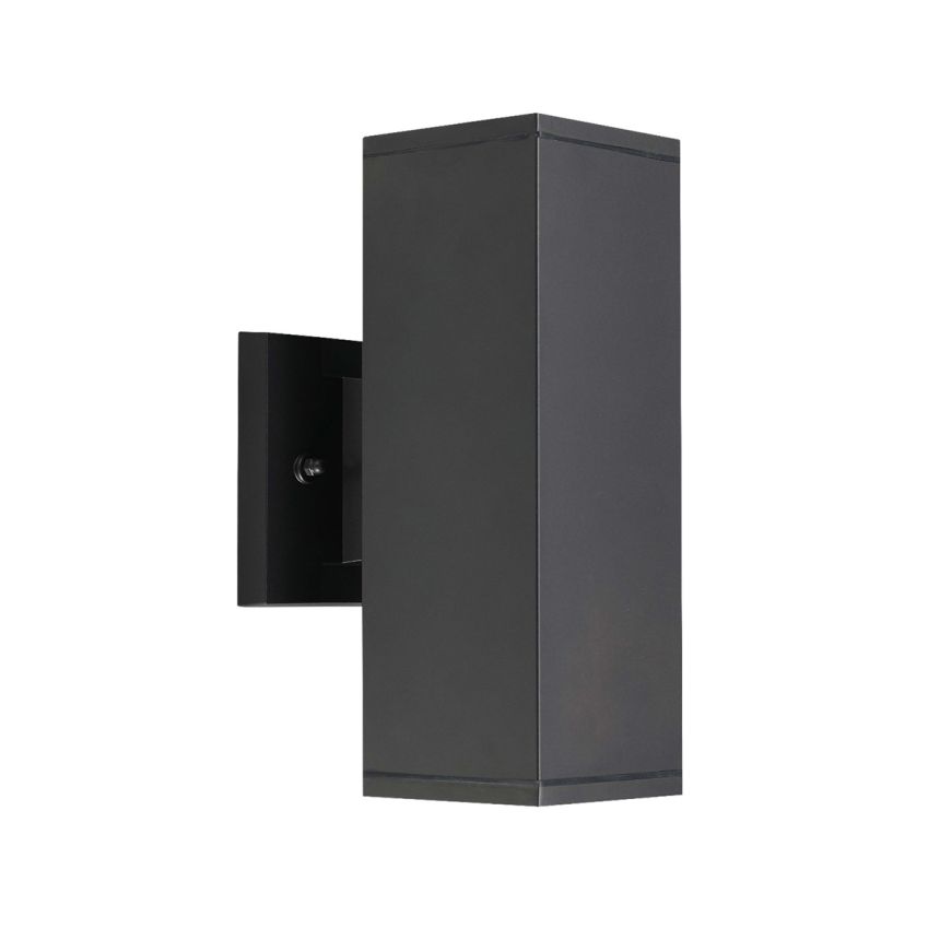 4-Inch Architectural Cube Uplight and Downlight LED Wall Light