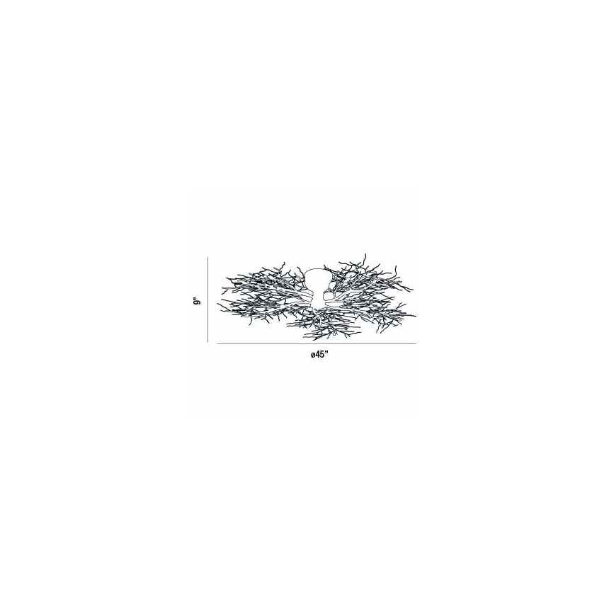 Eurofase Lighting AUTUMN 20-Light Flush Mount / Wall Sconce 