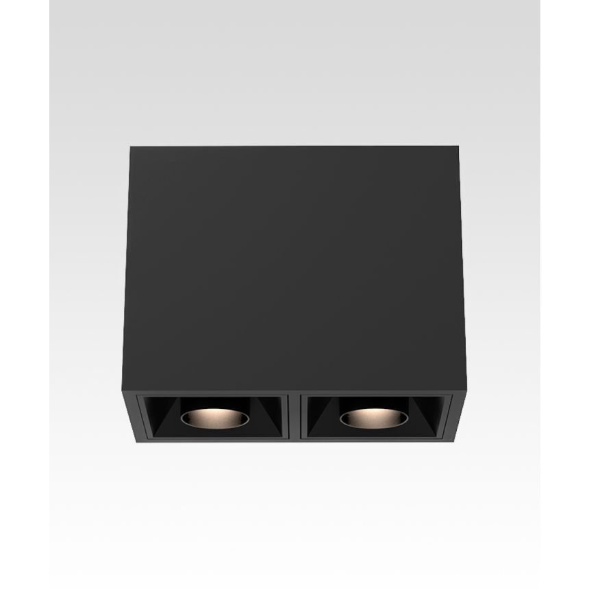 8-Inch Square LED Snoot Gimbal Multiple Ceiling Light
