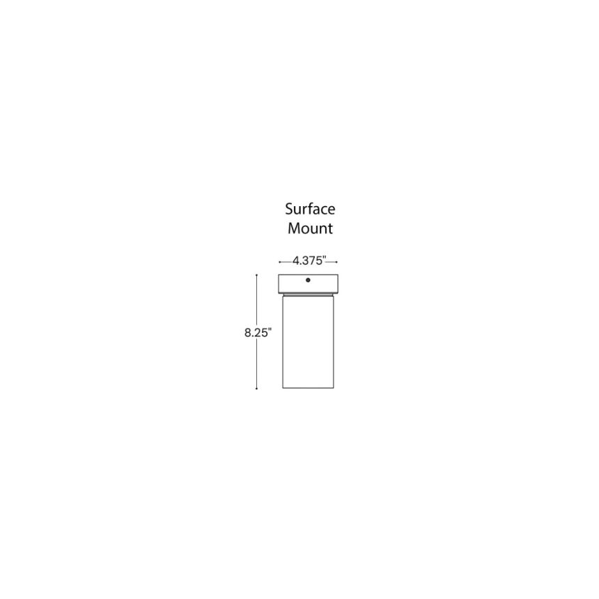 4-Inch Cylinder LED Surface Light